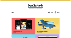 Desktop Screenshot of danzaharia.com